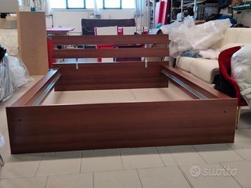 Letto matrimoniale Ikea Hopen in legno usato