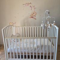 lettino pali con cassetto 