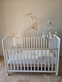 lettino pali con cassetto 