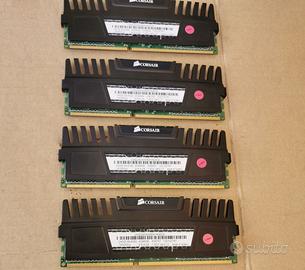 RAM DDR3 Corsair Vengeance e Kimgston da 4 GB