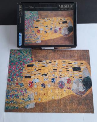 Puzzle 500pz Klimt Il Bacio Clementoni Museum