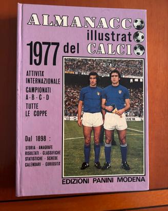 ALMANACCO CALCIO PANINI 1977
