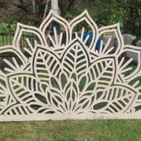 testiera letto o decoro murale