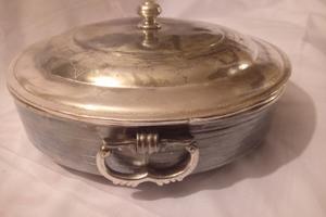 Servizio piatti lusso da barca antico lega argento