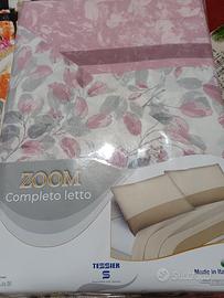  lenzuola una piazza e mezza di cotone 