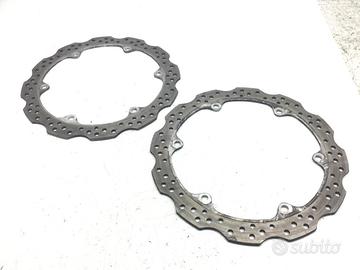 HONDA CBR F 650 COPPIA DISCHI FRENO ANTERIORE CON 
