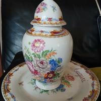 vaso piatto Depos arredamento vintage arte antico