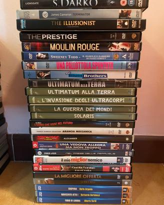 Lotto 24 dvd cinema italiano, fantascienza, varie