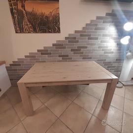 Tavolo in legno 160x90 allungabile 