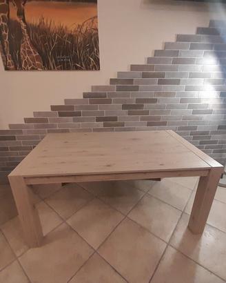 Tavolo in legno 160x90 allungabile 