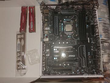 Scheda madre + CPU + ram 2017