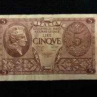 Banconota 5 lire