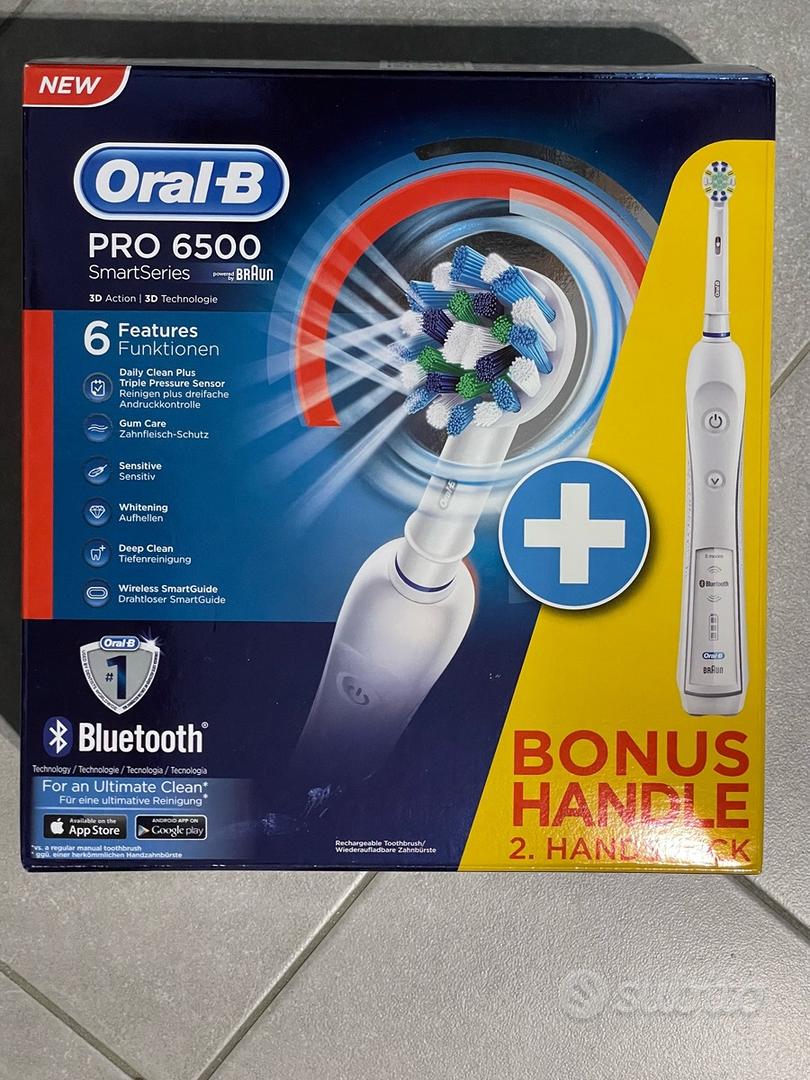 Oral-B PRO 6500 - 2 spazzolini elettrici - Elettrodomestici In vendita a  Torino