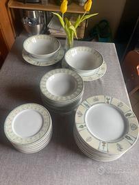 Set piatti 6 posti tavola