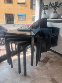 Tavoli e sedie da giardino o dehor esterno bar ris