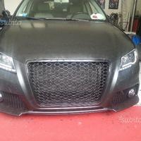 Paraurti anteriore AUDI A3 8P 08-12 RS3 Look ABS