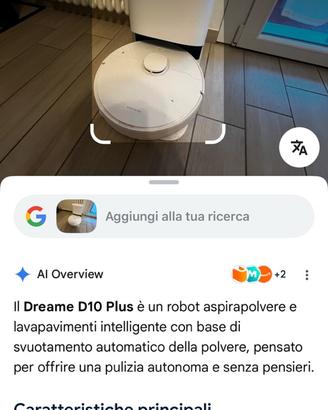 Robot aspirapolvere