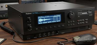 Roland S-750 Digital Sampler vintage