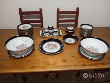 Porcellana limoges pate blu