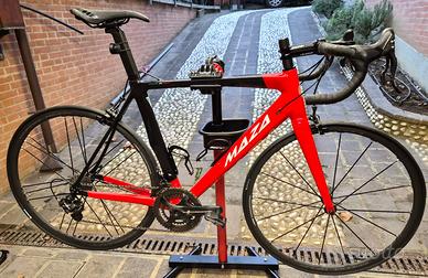 MAZA full carbon artigianale tg 56 + telaio Fuji