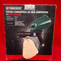 Pistola sabbiatrice aria compressa Compressore