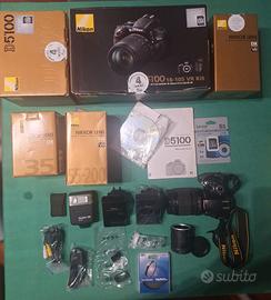 Nikon D5100 kit completo