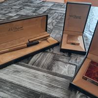 accendini dupont con penna stilografica 