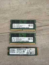 Ram ddr5 portatile laptop ddr 5 64gb 32gb sodimm