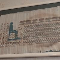 ANTICO PAPIRO EGIZIO DA COLLEZIONE