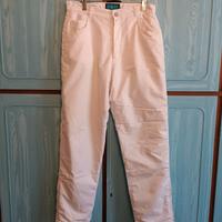 Pantaloni da sci neve bianchi donna Belfe & Belfe
