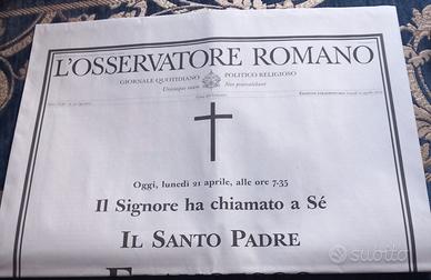 osservatore Romano edizioni straordinarie 