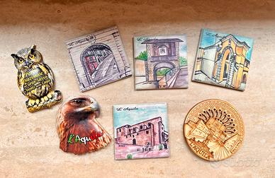 Lotto 7 calamite a tema L’Aquila e Abruzzo