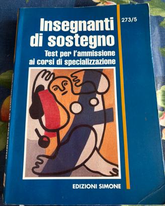 Libro “Insegnanti di sostegno - test x ammissione”