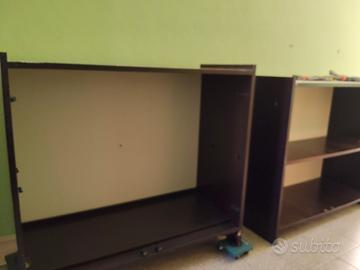 gratis 2 mobiletti 80x90 sopra armadio da restauro