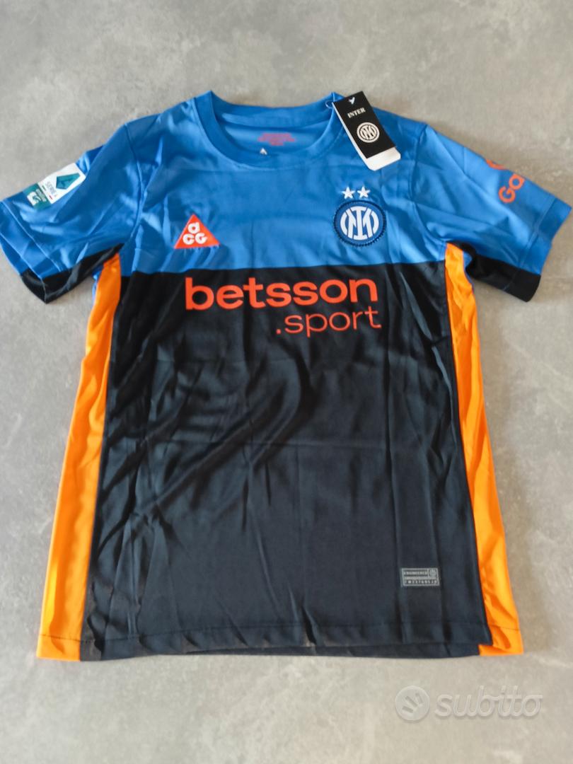 Maglia Inter Away 2025/2026 – Dimarco 32 – Ghost Aqua E Bianco – Ufficiale LC Sport - Foto 4