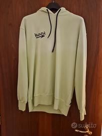 Felpa Disclaimer verde lime