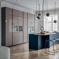 Cucina Ante Vetro - Isola - Dispensa / 📏 Lin.3m