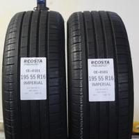 2 GOMME USATE 195 55 R16 87V IMPERIAL CE-0101