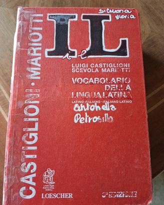 vocabolario latino IL