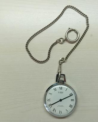 OROLOGIO MECCANICO G. MAX DA TASCHINO CON CATENA