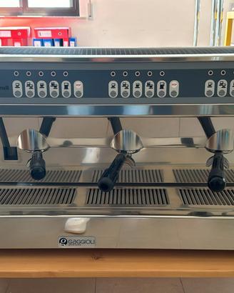 MACCHINA DA CAFFE' PROFESSIONALE A TRE BRACCI