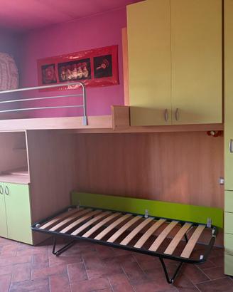 Camera da letto a castello