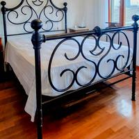 Letto ferro battuto Liberty primi ’900