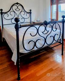 Letto ferro battuto Liberty primi ’900