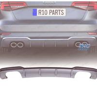 DIFFUSORE AUDI A3 HATCHBACK 17-20 LOOK S3