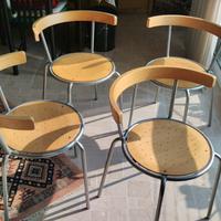 Set di 4 sedie IKEA Korpo di Lars Norinfer