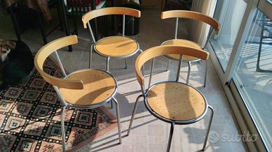 Set di 4 sedie IKEA Korpo di Lars Norinfer