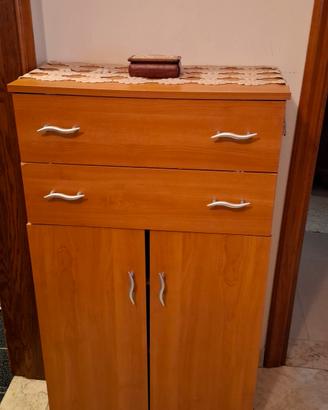 scarpiera  con cassetti