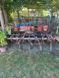 Estirpatore 9 lame con 3 solchetti