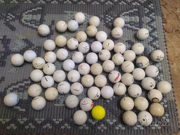 69 Palline da Golf usate sfuse (30cent/cad.)